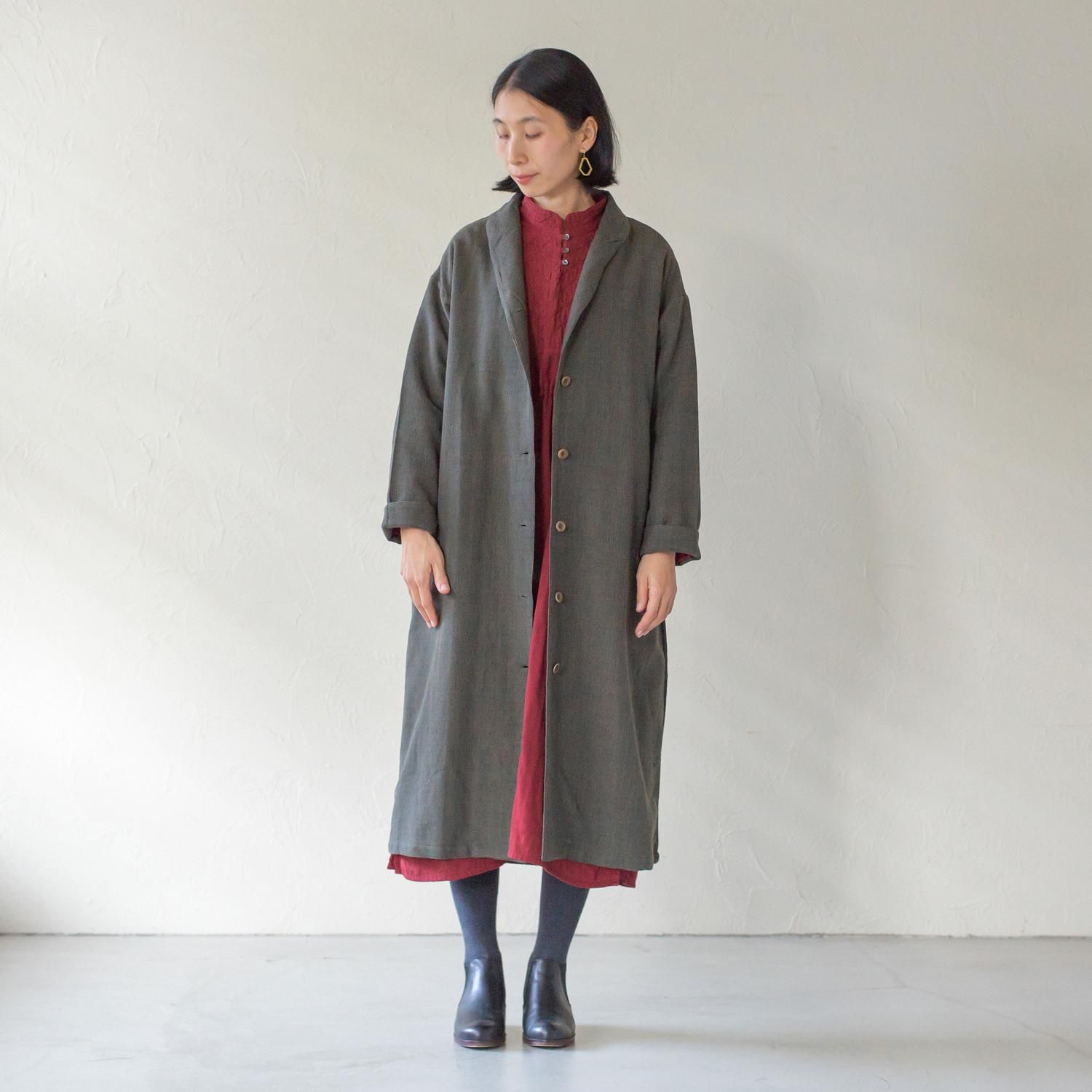 KL WGキルトシシュウワンピース - 【シサム工房 公式OnlineStore KL WGキルトシシュウワンピース - 【シサム工房 公式OnlineStore
