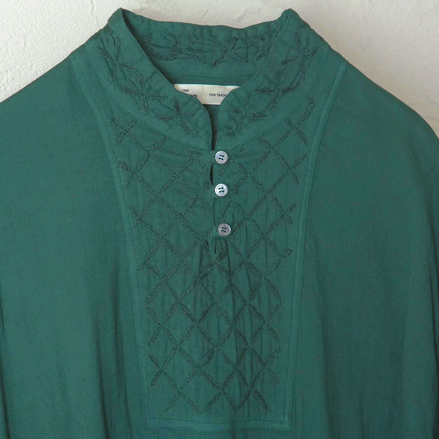 KL WGキルトシシュウワンピース - 【シサム工房 公式OnlineStore KL WGキルトシシュウワンピース - 【シサム工房 公式OnlineStore