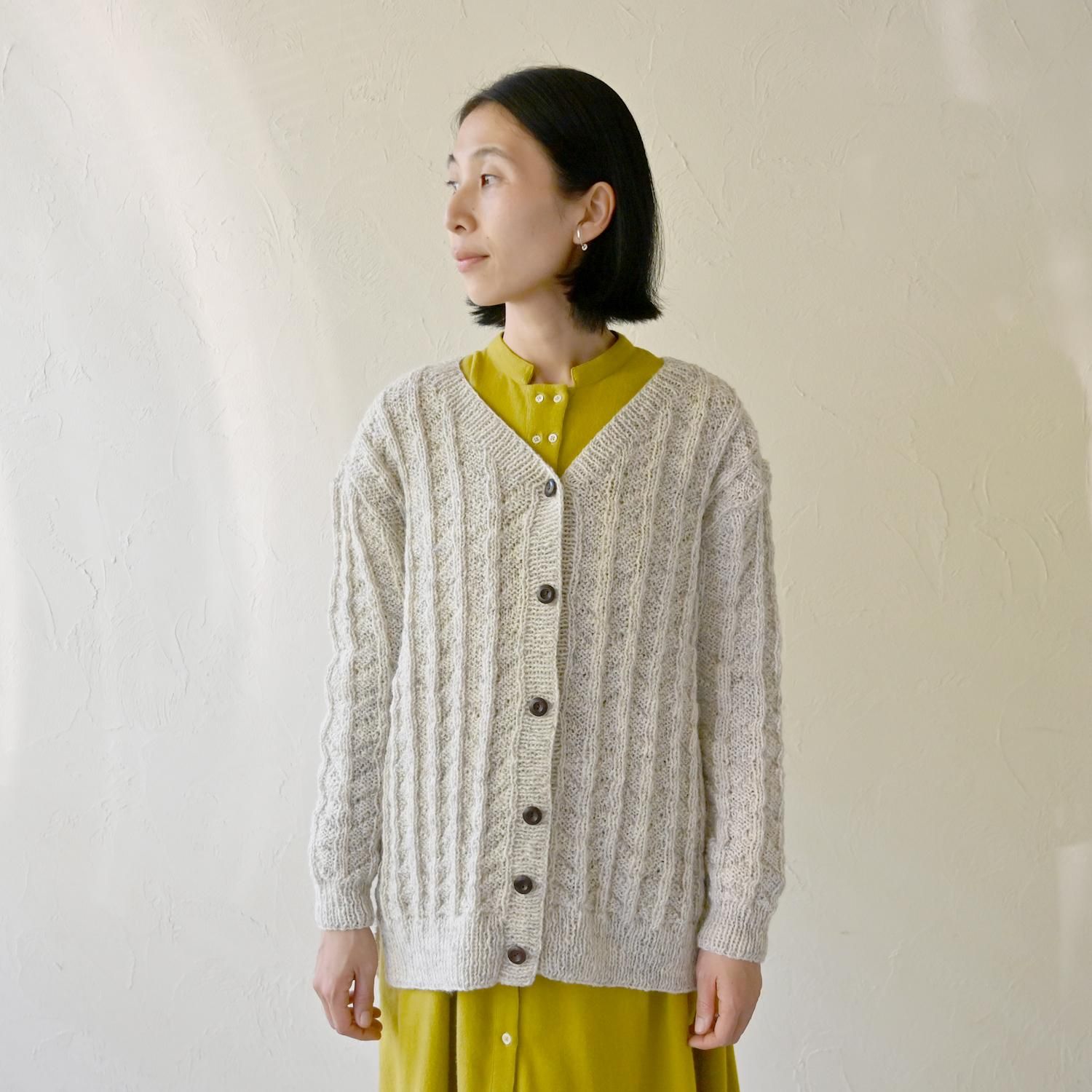 SN フックラロングカーディガン - 【シサム工房 公式OnlineStore SN フックラロングカーディガン - 【シサム工房 公式OnlineStore