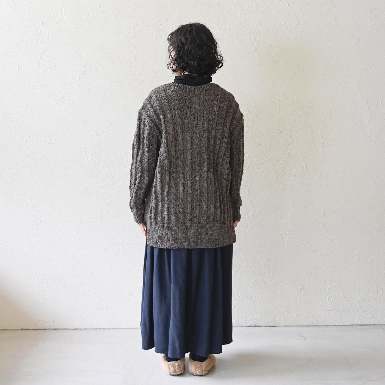 SN フックラロングカーディガン - 【シサム工房 公式OnlineStore SN フックラロングカーディガン - 【シサム工房 公式OnlineStore