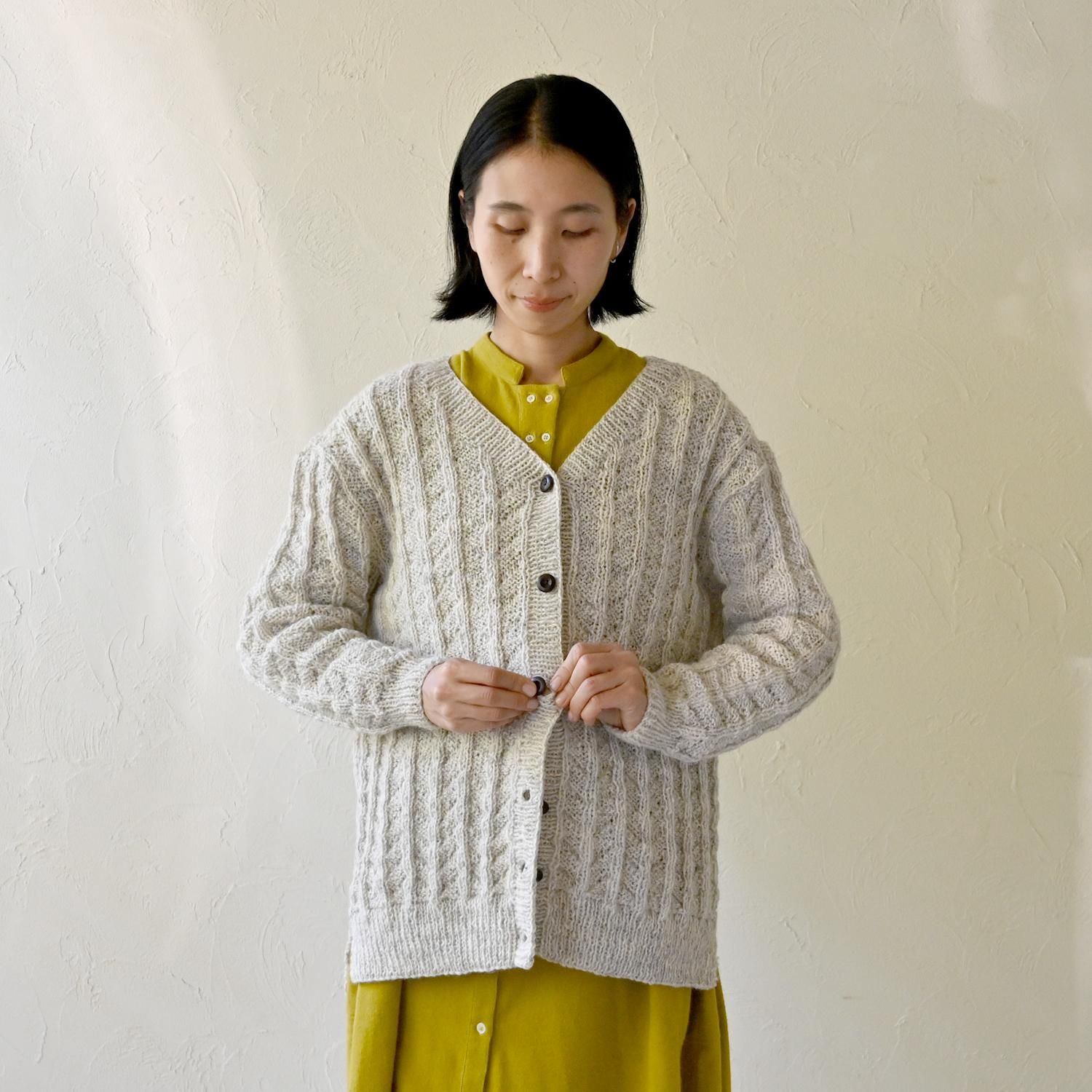 SN フックラロングカーディガン - 【シサム工房 公式OnlineStore SN フックラロングカーディガン - 【シサム工房 公式OnlineStore