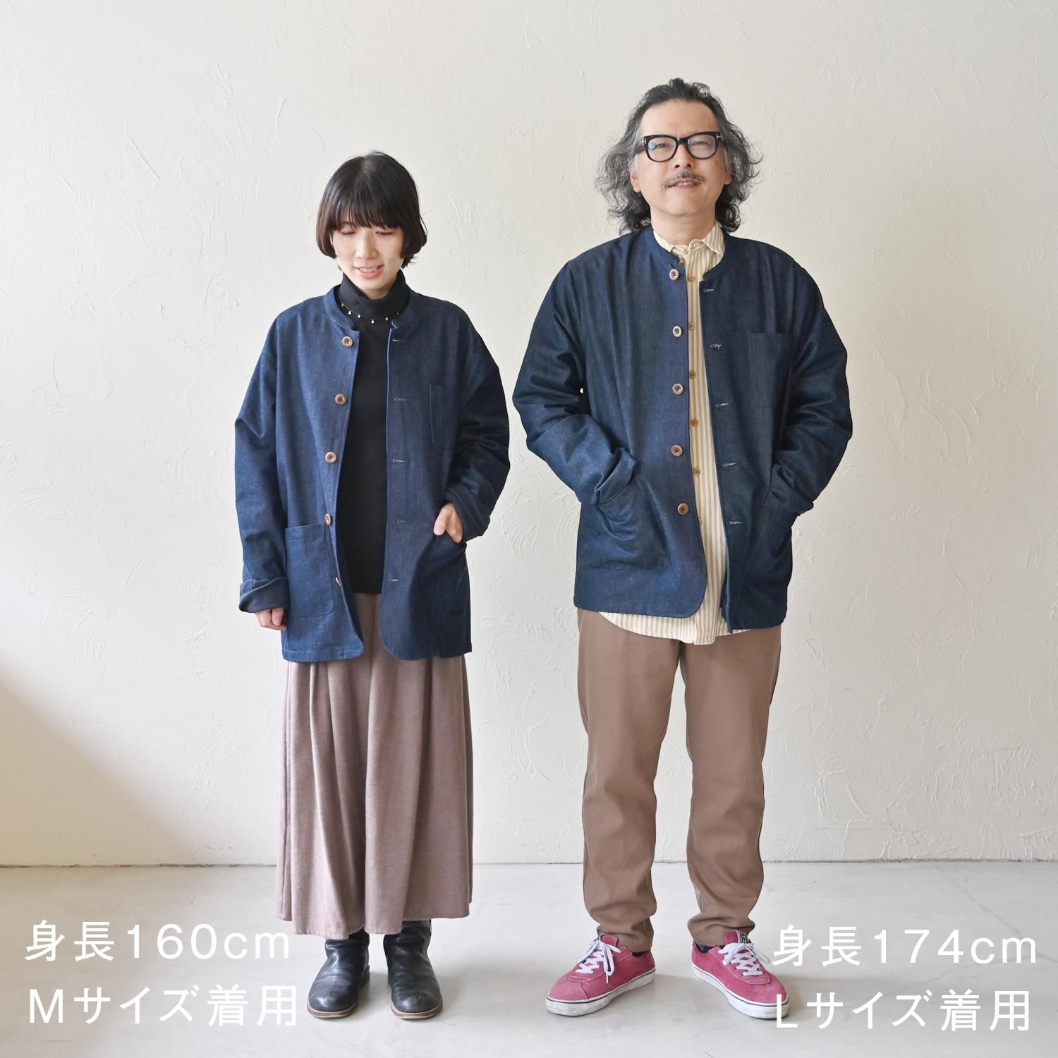 CH EM10ozデニムウラネルジャケット - 【シサム工房 公式 CH EM10ozデニムウラネルジャケット - 【シサム工房 公式