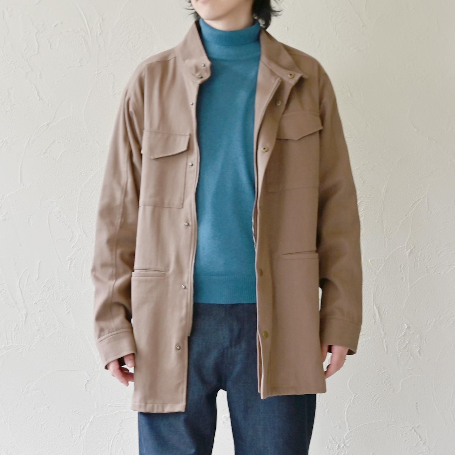 CH EMOCツイルフロントZipコート - 【シサム工房 公式 CH EMOCツイルフロントZipコート - 【シサム工房 公式
