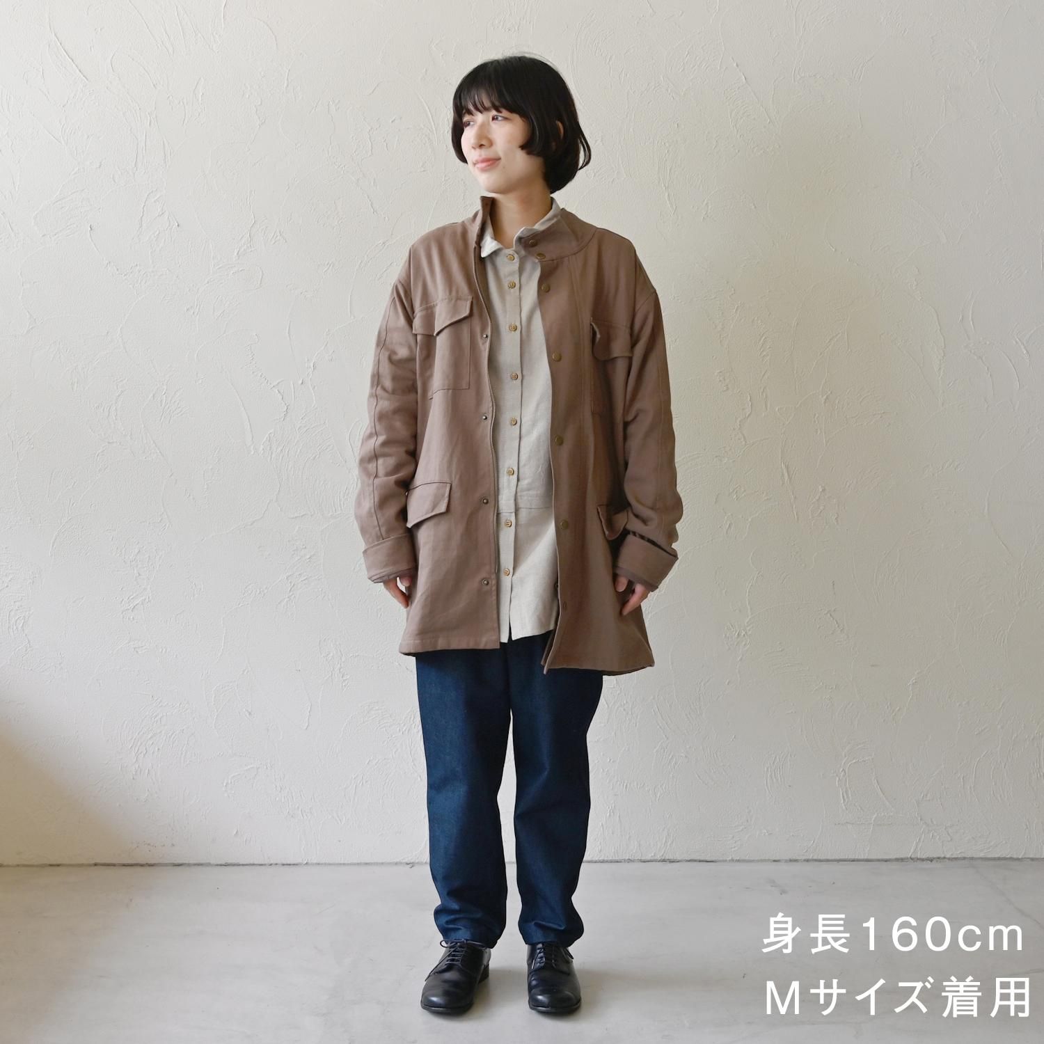 CH EMOCツイルフロントZipコート - 【シサム工房 公式 CH EMOCツイルフロントZipコート - 【シサム工房 公式