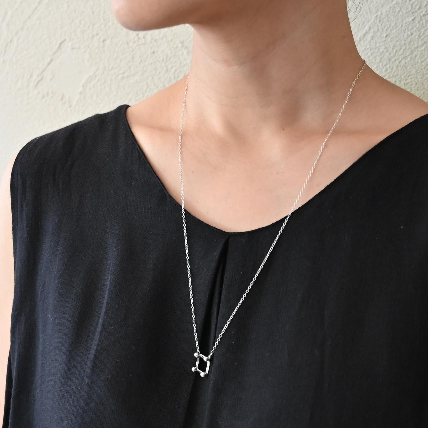 MB シカクセイザロングネックレス - 【シサム工房 公式 MB シカクセイザロングネックレス - 【シサム工房 公式