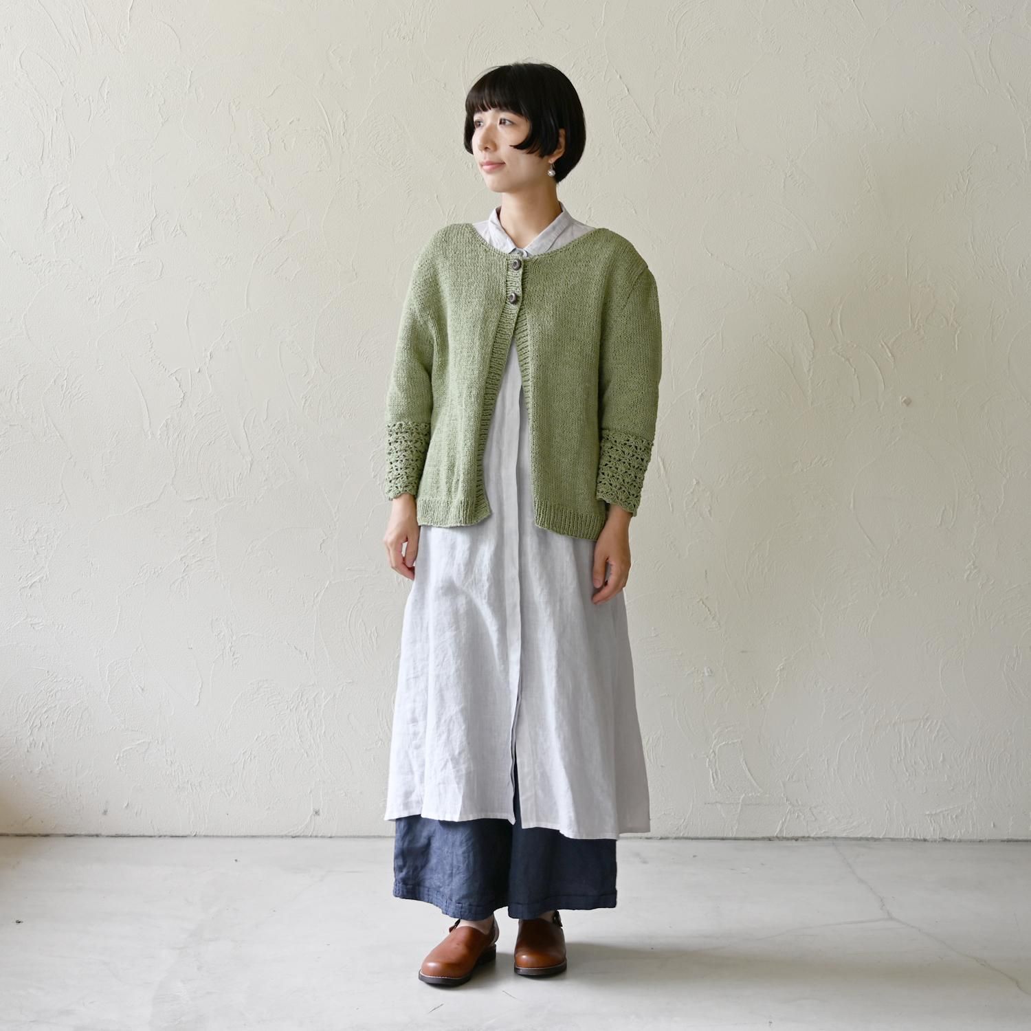 SN フラワーカーディガン - 【シサム工房 公式OnlineStore】FAIR SN フラワーカーディガン - 【シサム工房 公式OnlineStore】FAIR