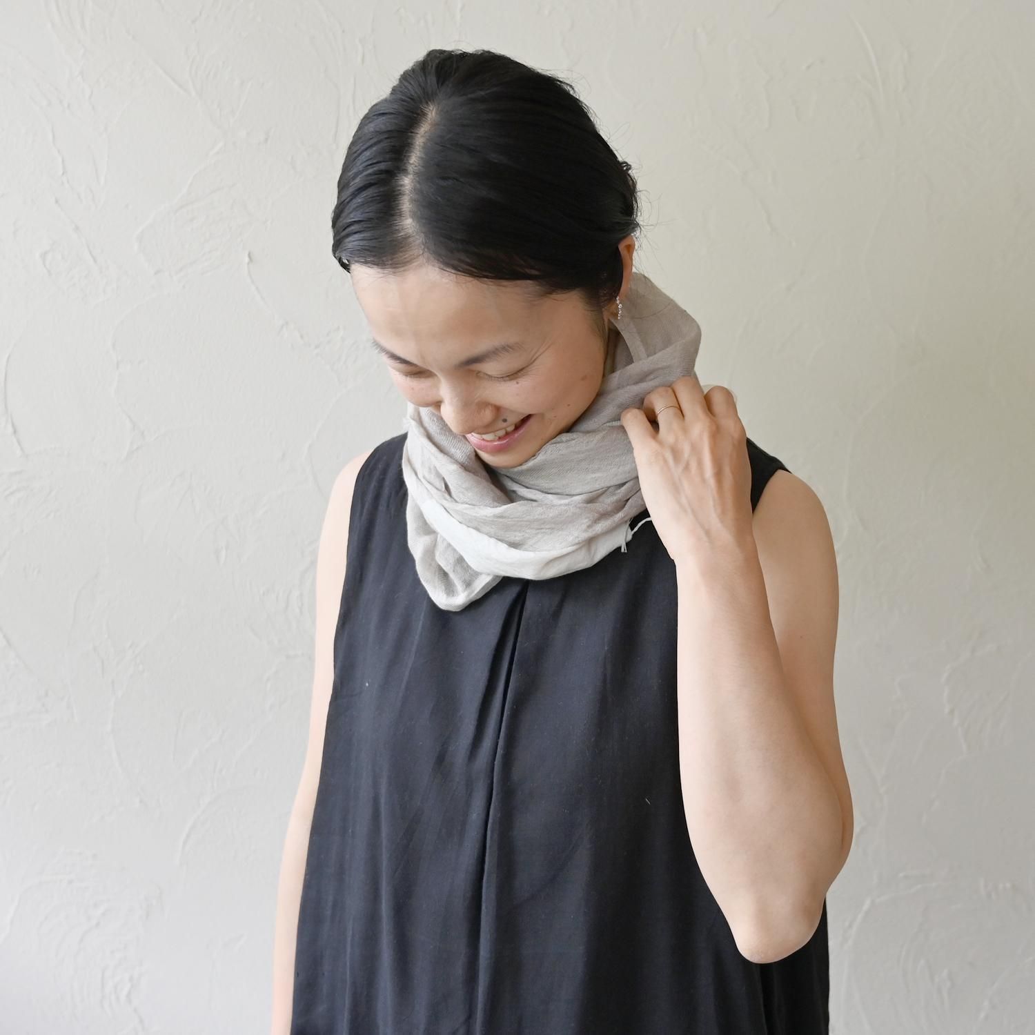 SSH 手織リネンOCストール - 【シサム工房 公式OnlineStore SSH 手織リネンOCストール - 【シサム工房 公式OnlineStore