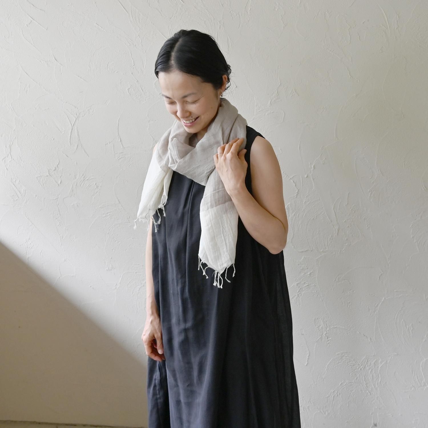 SSH 手織リネンOCストール - 【シサム工房 公式OnlineStore SSH 手織リネンOCストール - 【シサム工房 公式OnlineStore