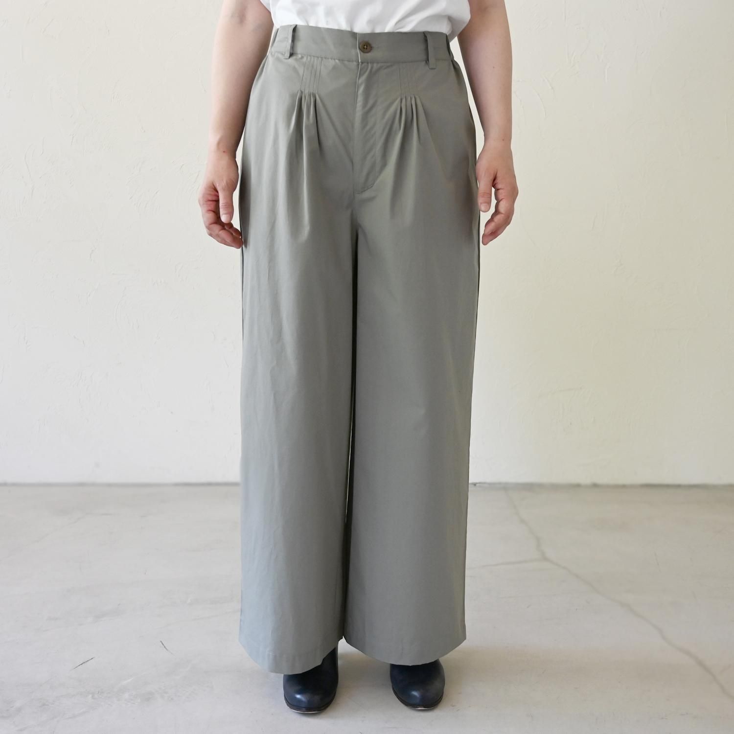 CH TPピンタックワイドパンツ - 【シサム工房 公式OnlineStore CH TPピンタックワイドパンツ - 【シサム工房 公式OnlineStore