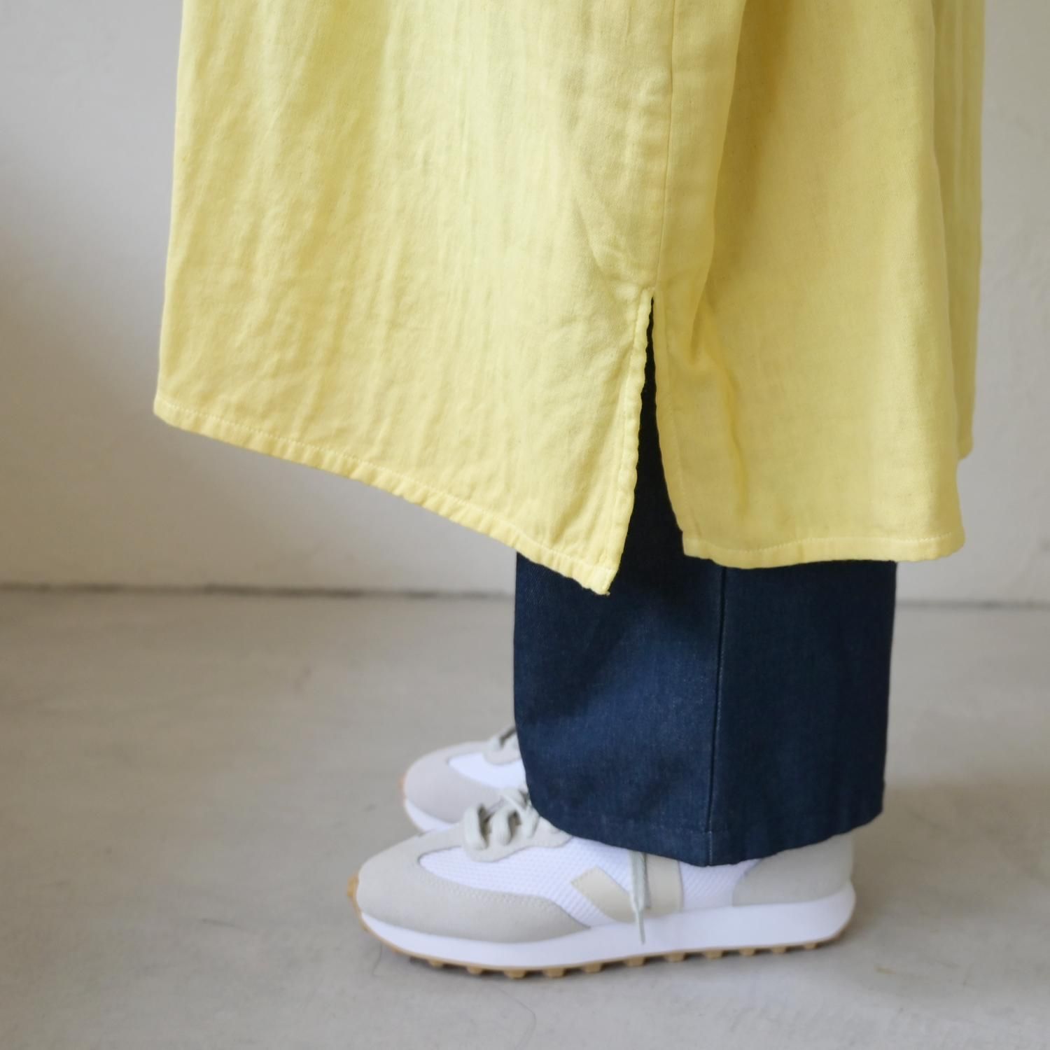 KL ツクシシシュウシャツワンピース - 【シサム工房 公式 KL ツクシシシュウシャツワンピース - 【シサム工房 公式