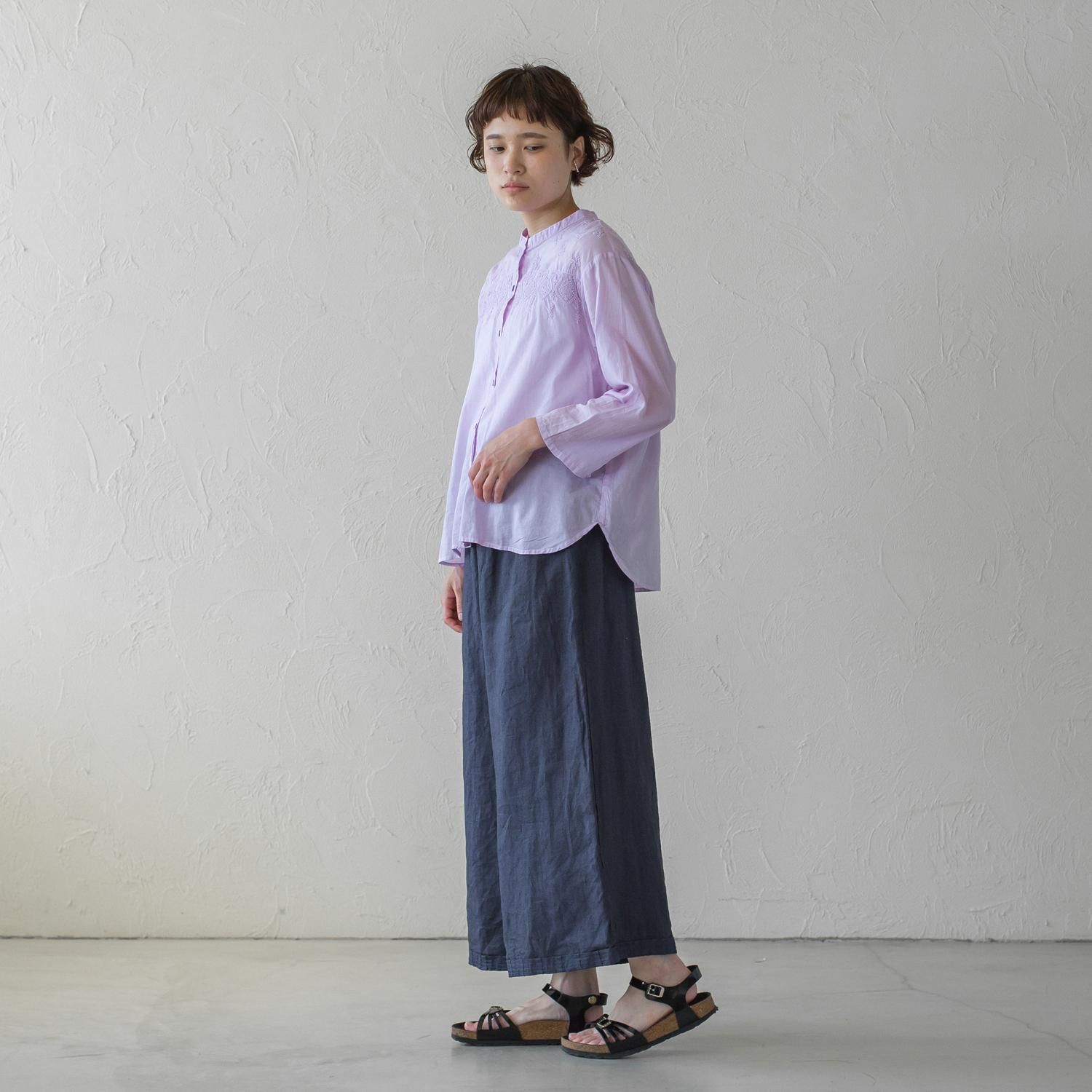 KL Linenスソタックリボンパンツ - 【シサム工房 公式