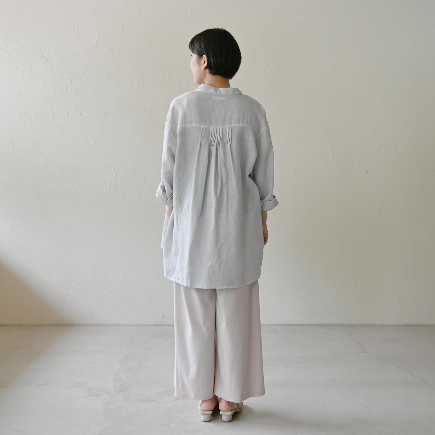 春早割 KL Linenバックピンタックシャツ - 【シサム工房 公式 トップス