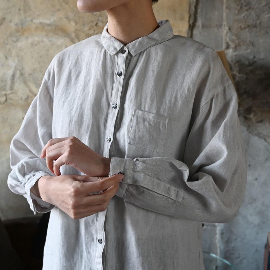 KL Linenバックピンタックシャツ - 【シサム工房 公式