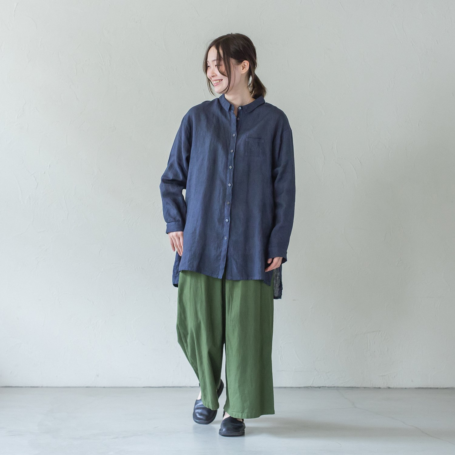 KL Linenバックピンタックシャツ - 【シサム工房 公式OnlineStore 
