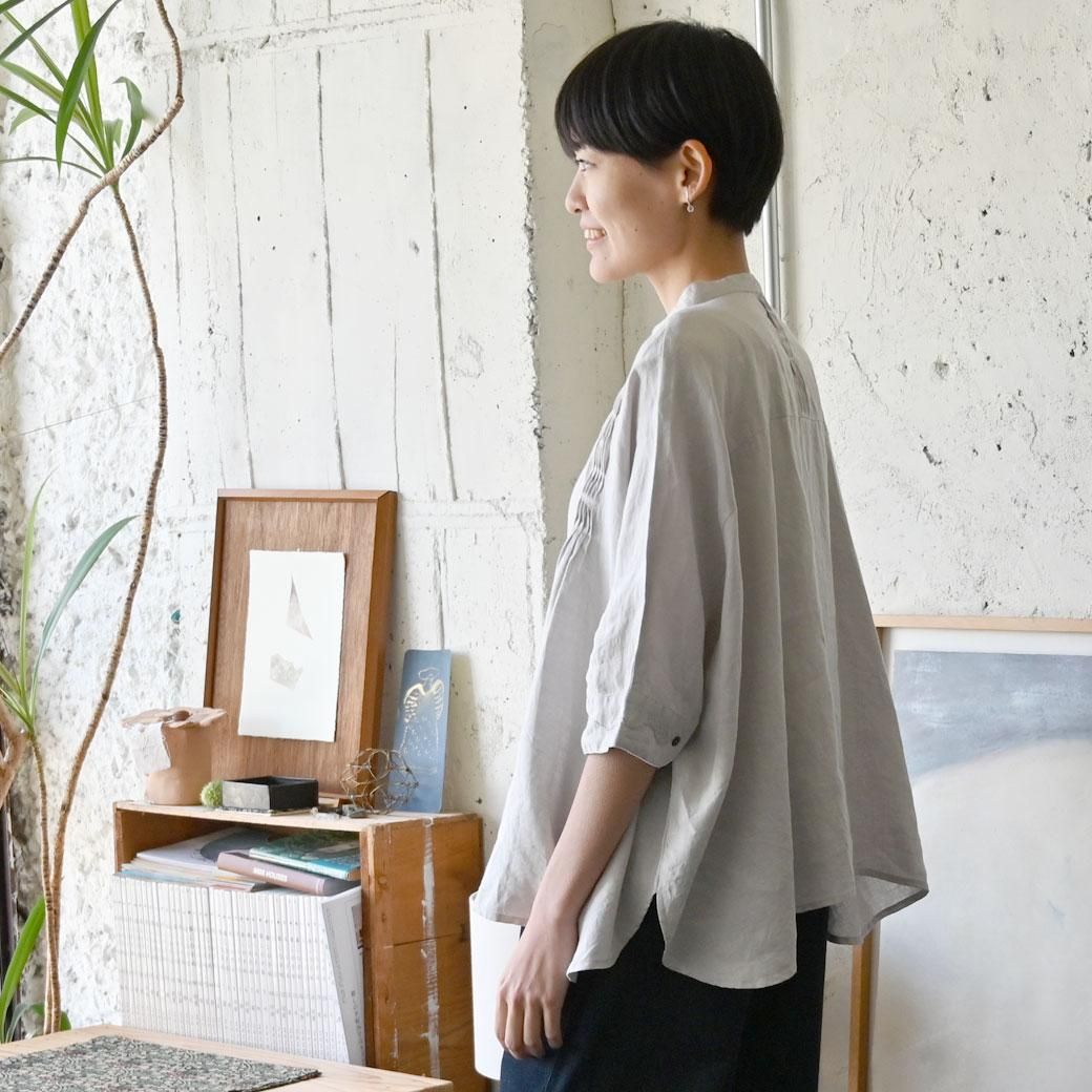 KL Linenサザナミワイドシャツ - 【シサム工房 公式OnlineStore KL Linenサザナミワイドシャツ - 【シサム工房 公式OnlineStore