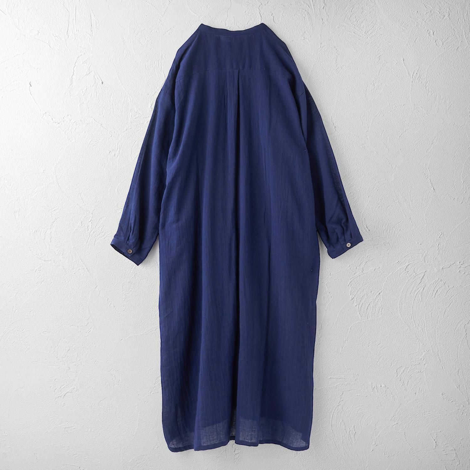 スタンドカラーシャツワンピース - 【シサム工房 公式OnlineStore