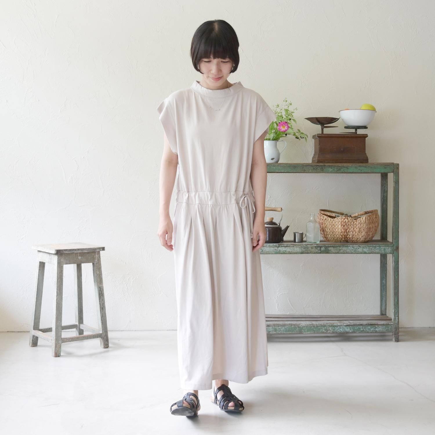シサム工房オーガニックコットンゆったりブロックプリントの