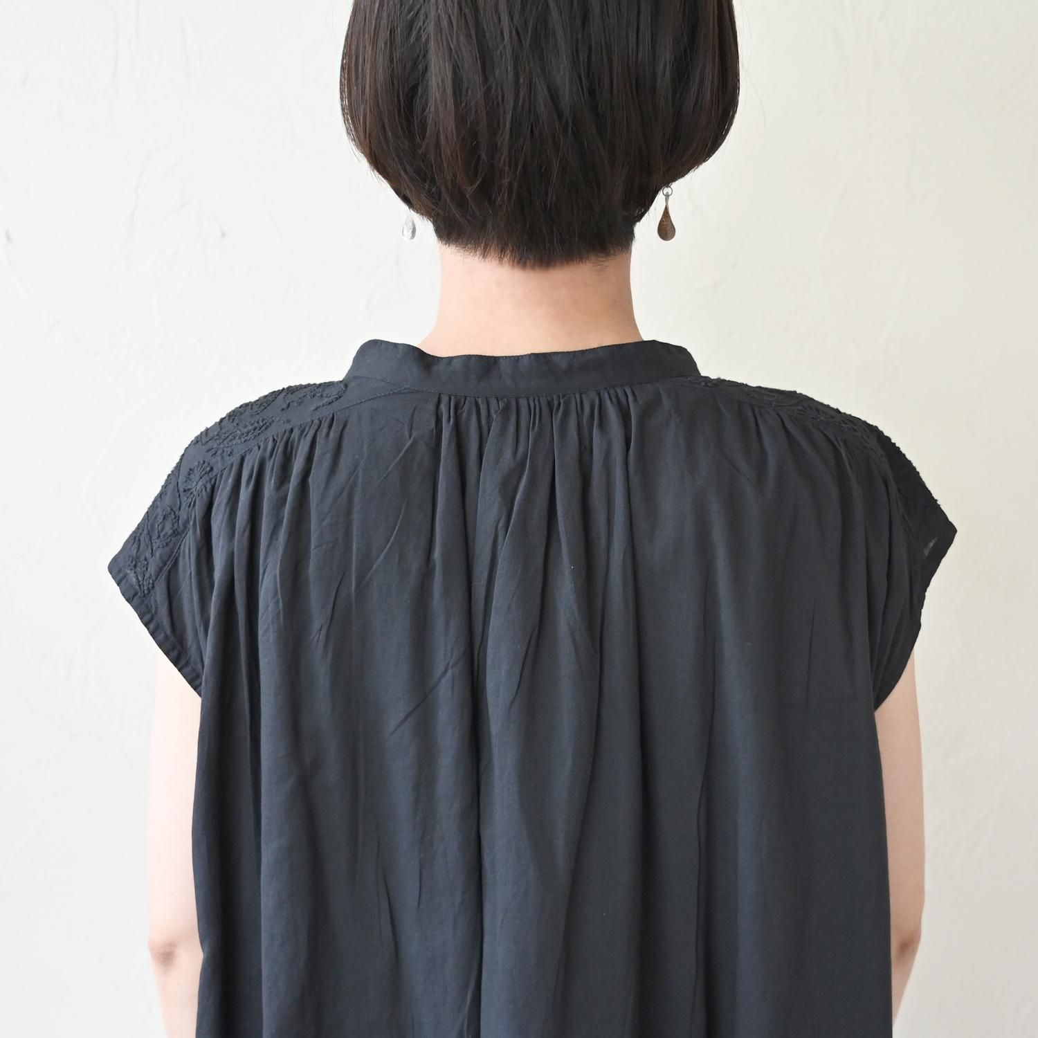 arts&science 紫蘇染 リネン チュニック ワンピース ② トップス