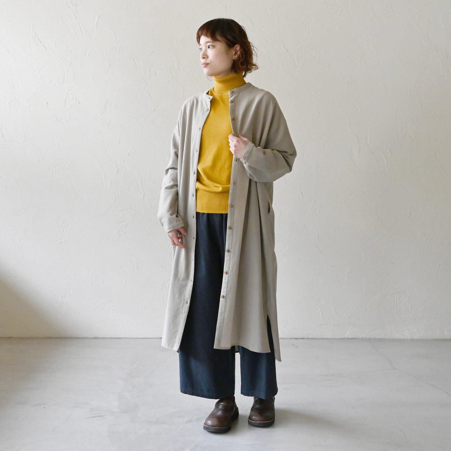 MH シサムノスタンドカラーシャツワンピース - 【シサム工房 公式OnlineStore】FAIR TRADE LIFE STORE by  sisam FAIR TRADE