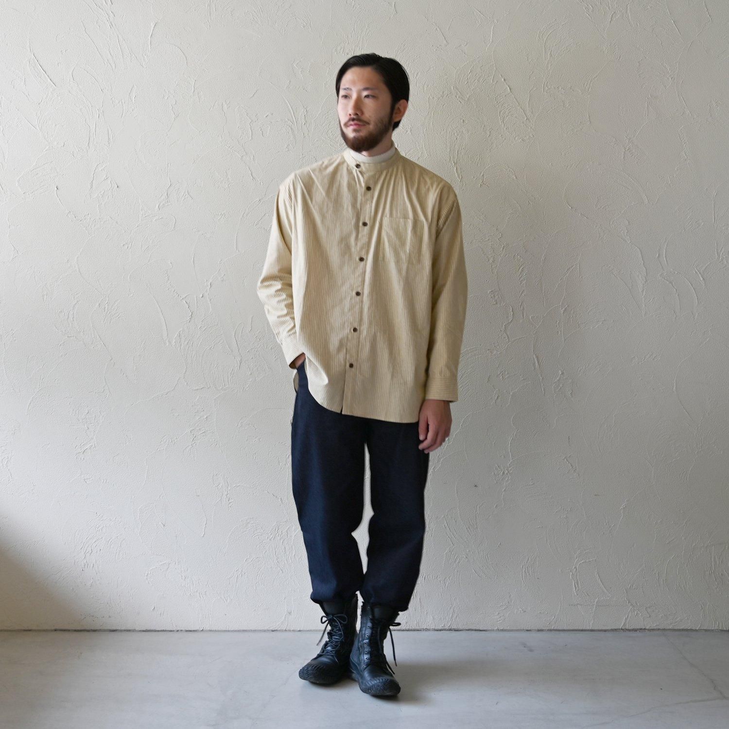 CH EMOCタテシマキチントストラップシャツ - 【シサム工房 公式