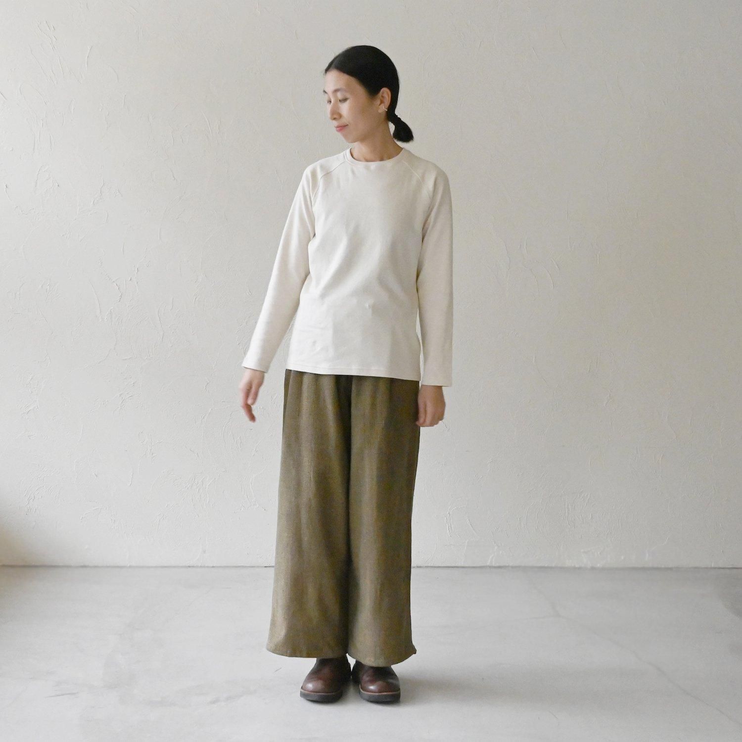 オーガニックコットン ロングスリーブトップ sisam シサム工房 オーガニックコットン ロングスリーブトップ sisam