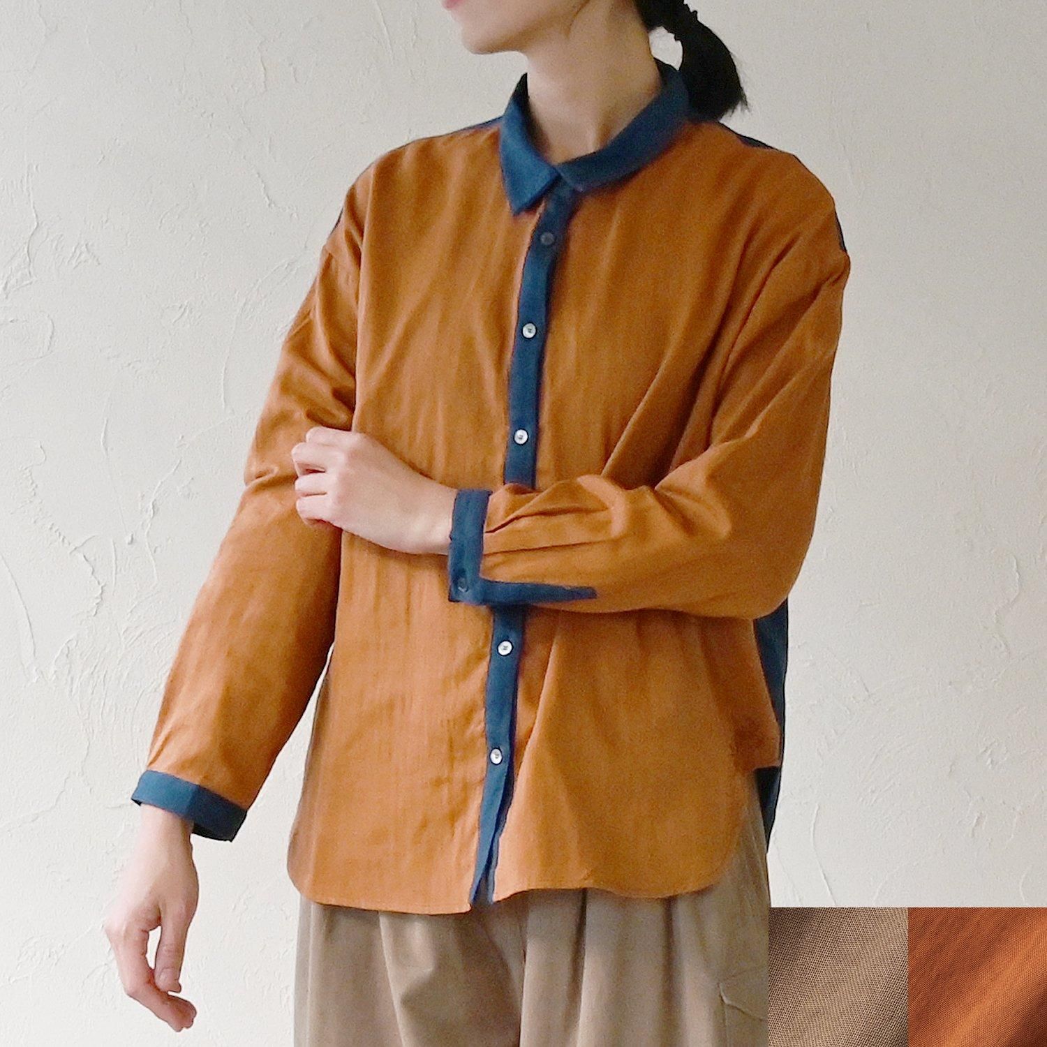 KL WGバイカラーシャツ - 【シサム工房 公式OnlineStore】FAIR KL WGバイカラーシャツ - 【シサム工房 公式OnlineStore】FAIR
