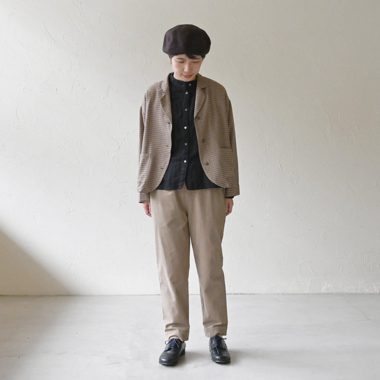 KL WGタックスタンドカラーシャツ - 【シサム工房 公式 KL WGタックスタンドカラーシャツ - 【シサム工房 公式