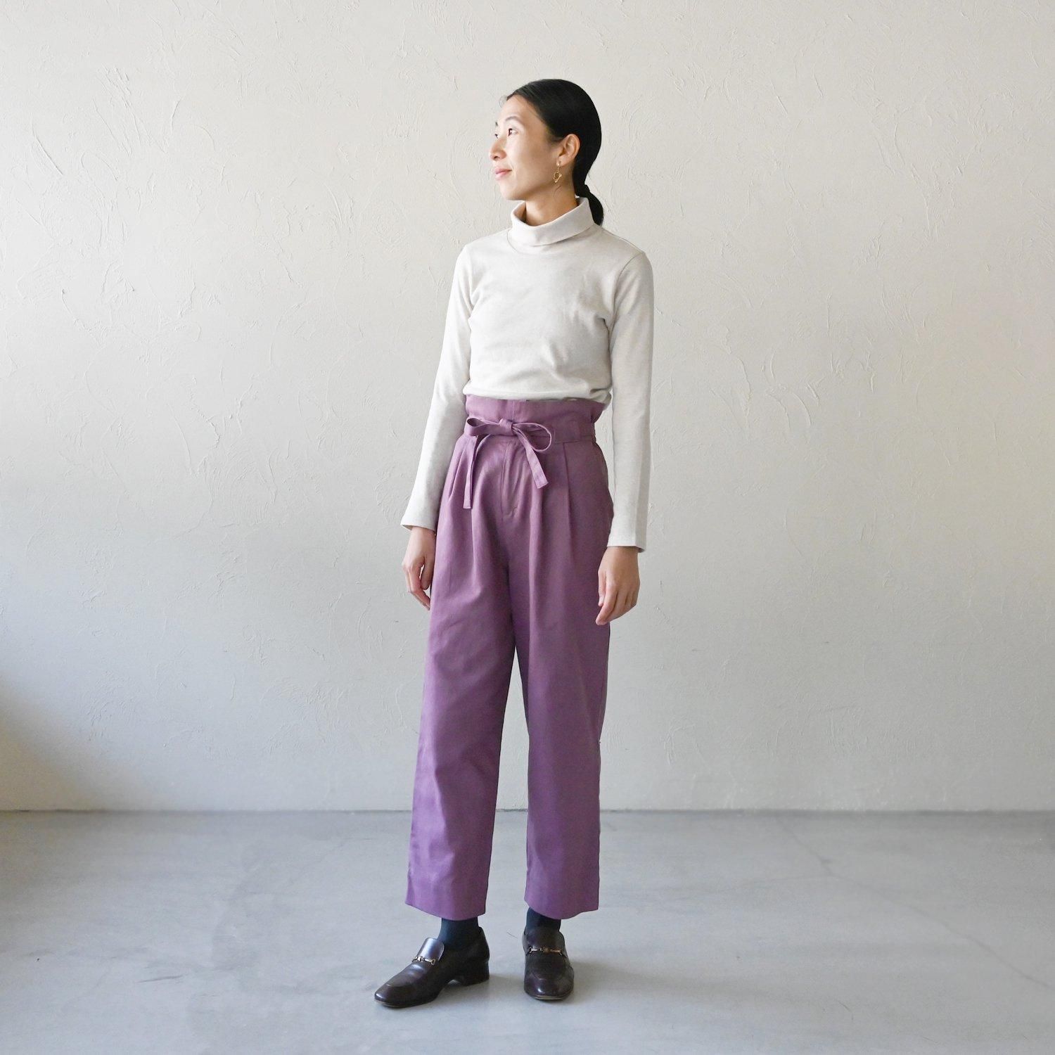 CH OCツイルハイウエストパンツ - 【シサム工房 公式OnlineStore