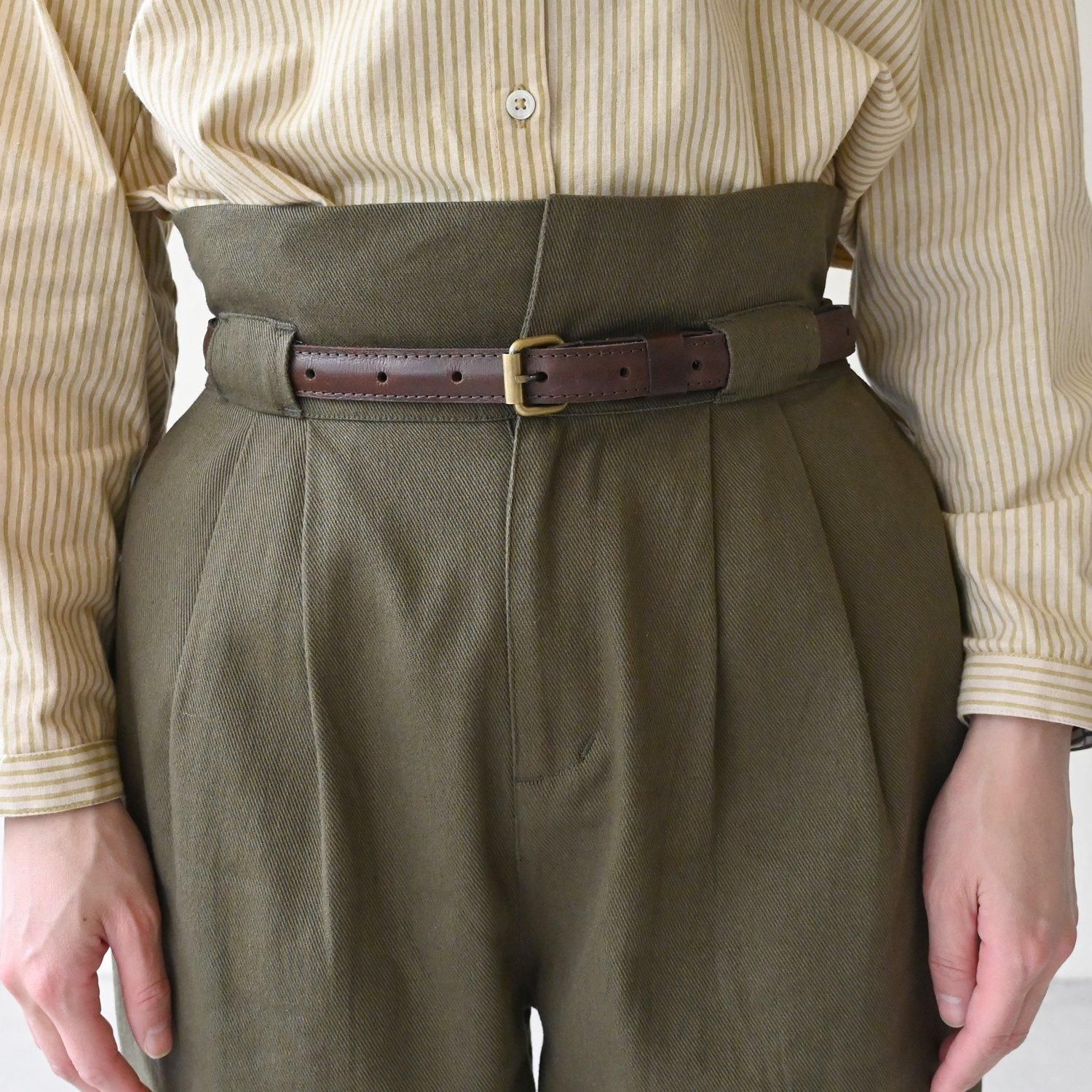 CH OCツイルハイウエストパンツ - 【シサム工房 公式OnlineStore CH OCツイルハイウエストパンツ - 【シサム工房 公式OnlineStore