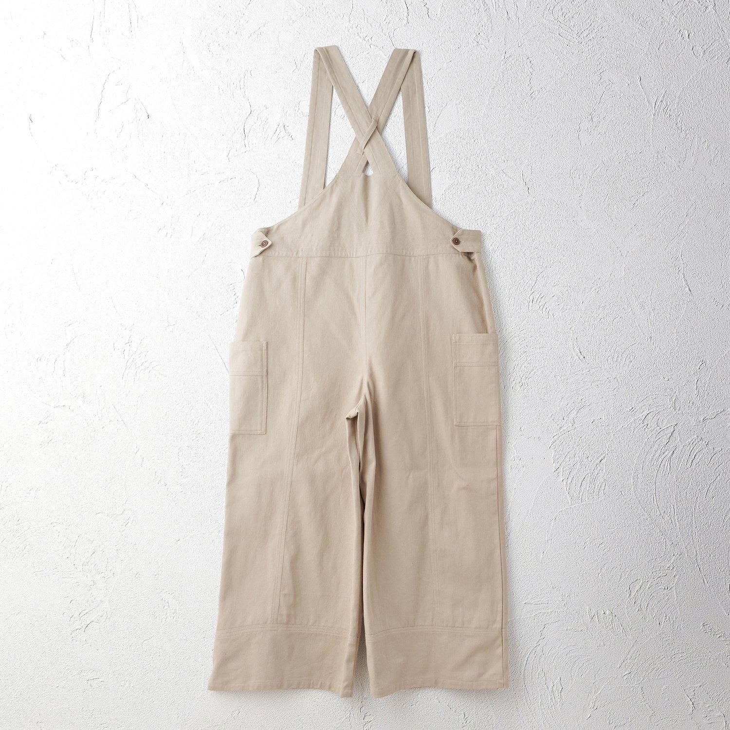 MOUSSY | SUSPENDER PAPER BAG オールインワン (パンツ ) |SHEL