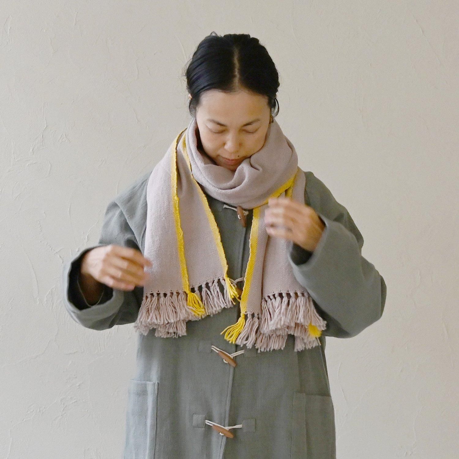 SSH OCモタ手織ストール - 【シサム工房 公式OnlineStore】FAIR SSH OCモタ手織ストール - 【シサム工房 公式OnlineStore】FAIR