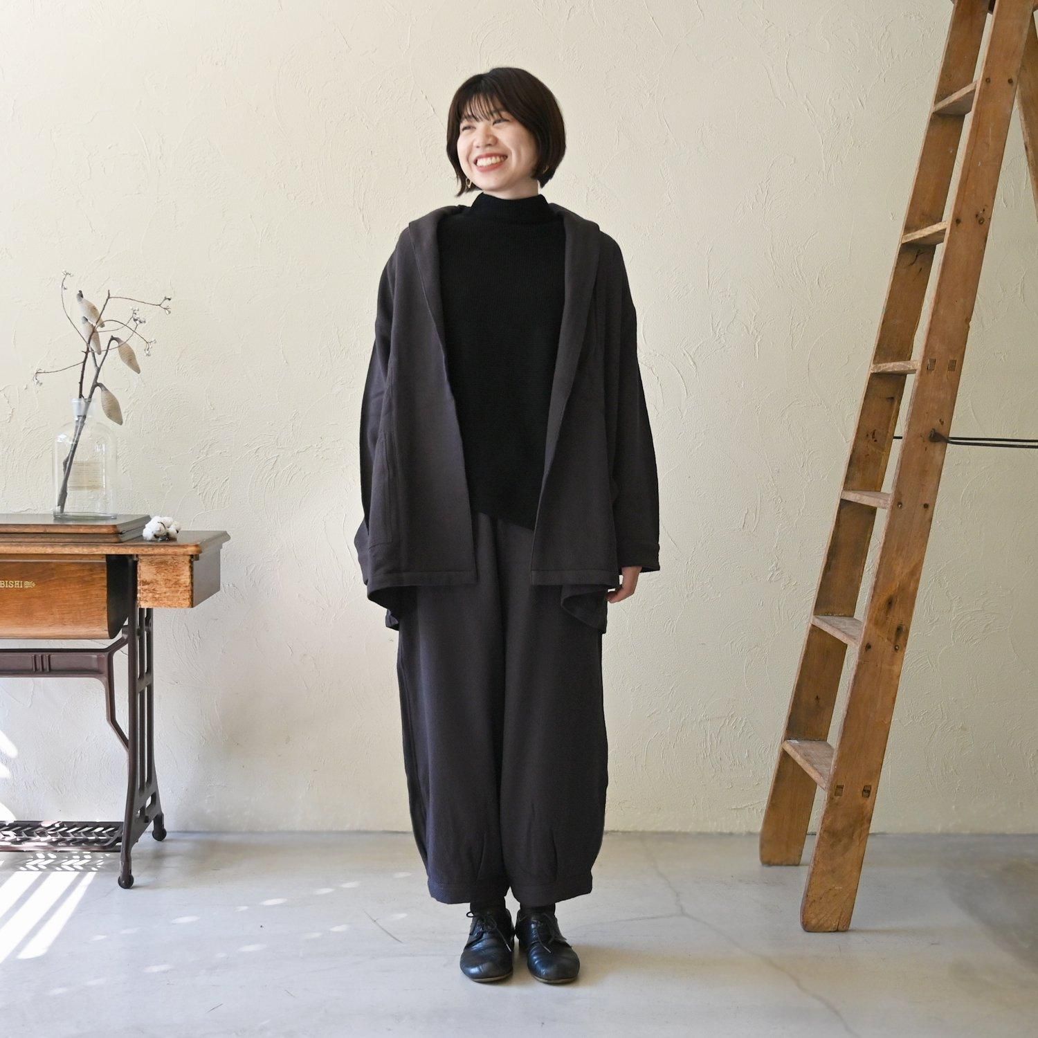 手織メリノショールカラーコート - 【シサム工房 公式