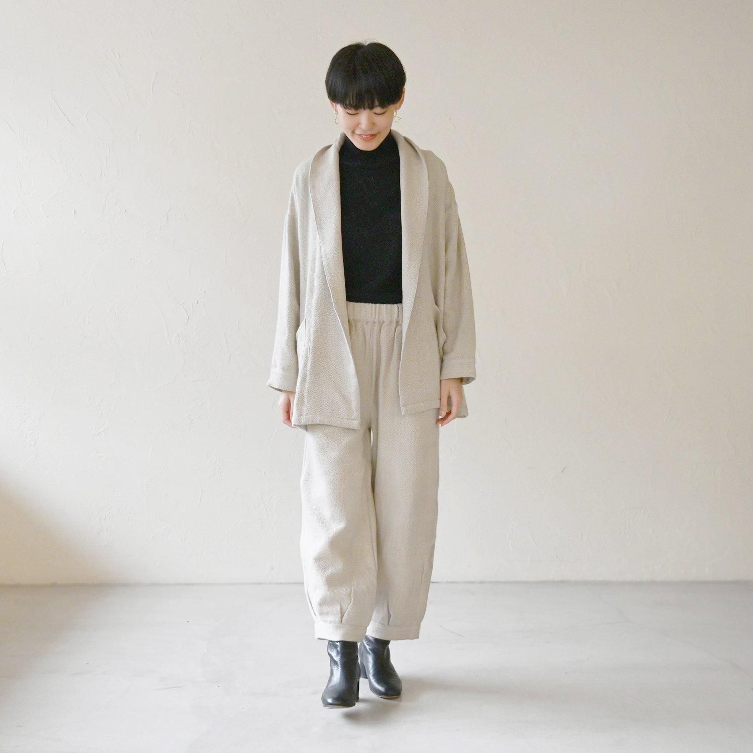 KL 手織メリノショールカラーコート - 【シサム工房 公式 KL 手織メリノショールカラーコート - 【シサム工房 公式