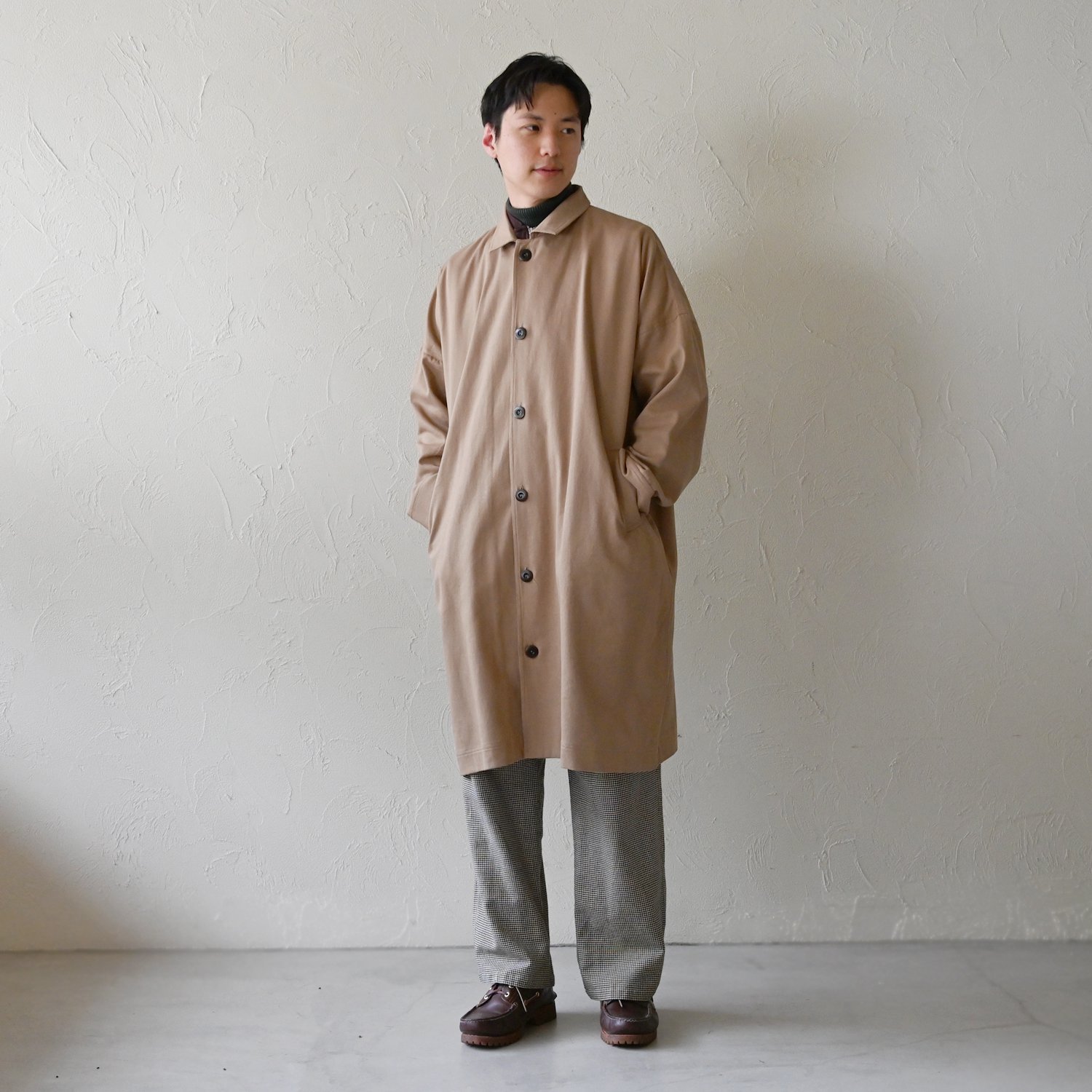 CH EMOCツイルボックスコート - 【シサム工房 公式OnlineStore】FAIR TRADE LIFE STORE by sisam  FAIR TRADE