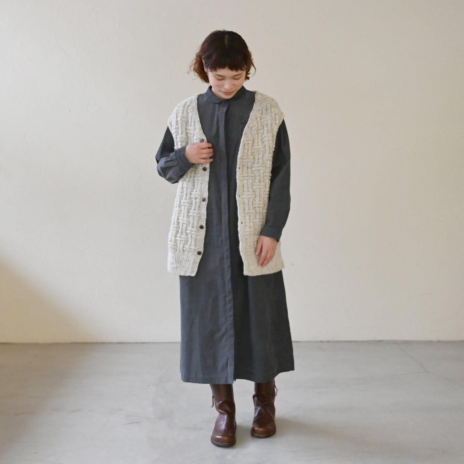 CH OCコーデュロイワークシャツワンピース - 【シサム工房 公式