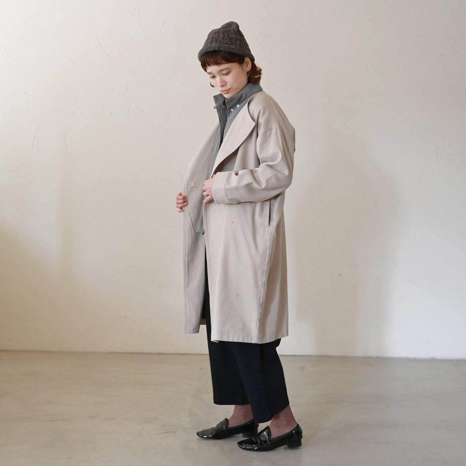 CH OCツイルノーカラーコート - 【シサム工房 公式OnlineStore
