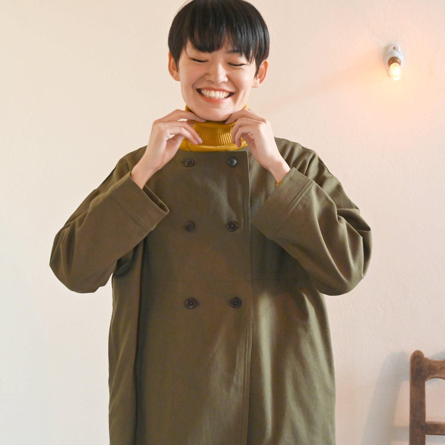 CH OCツイルノーカラーコート - 【シサム工房 公式OnlineStore CH OCツイルノーカラーコート - 【シサム工房 公式OnlineStore