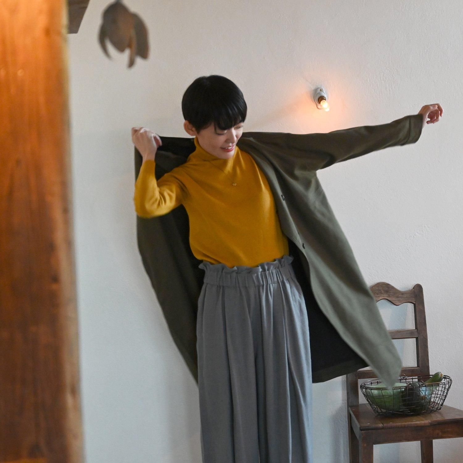 CH OCツイルノーカラーコート - 【シサム工房 公式OnlineStore CH OCツイルノーカラーコート - 【シサム工房 公式OnlineStore