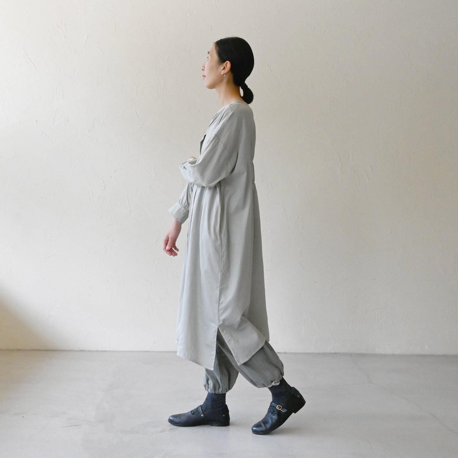 【手織】藍染ストレートワイドパンツ　シサム工房 手織】藍染ストレートワイドパンツ シサム工房