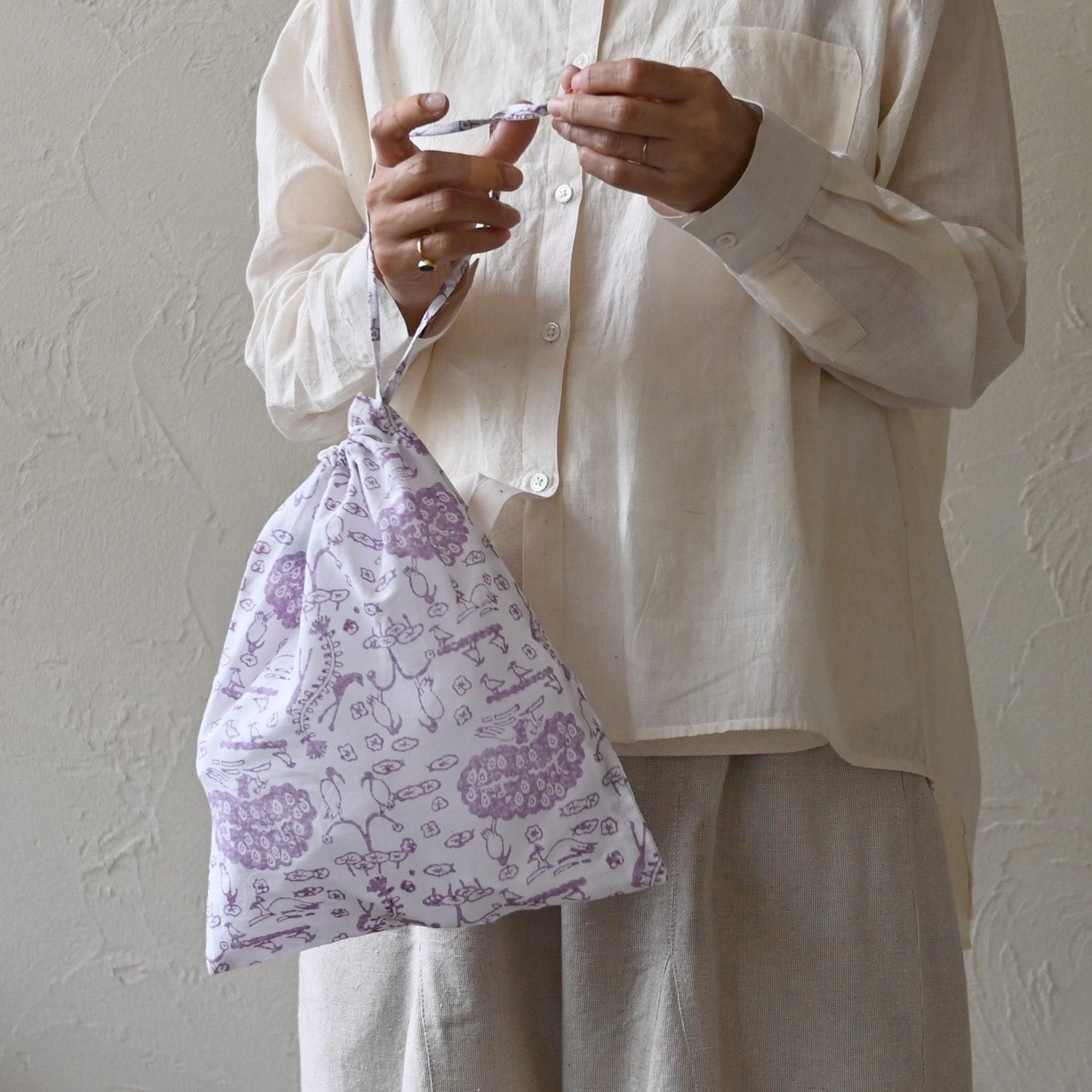 SSH BPトリノニワ巾着 - 【シサム工房 公式OnlineStore】FAIR SSH BPトリノニワ巾着 - 【シサム工房 公式OnlineStore】FAIR