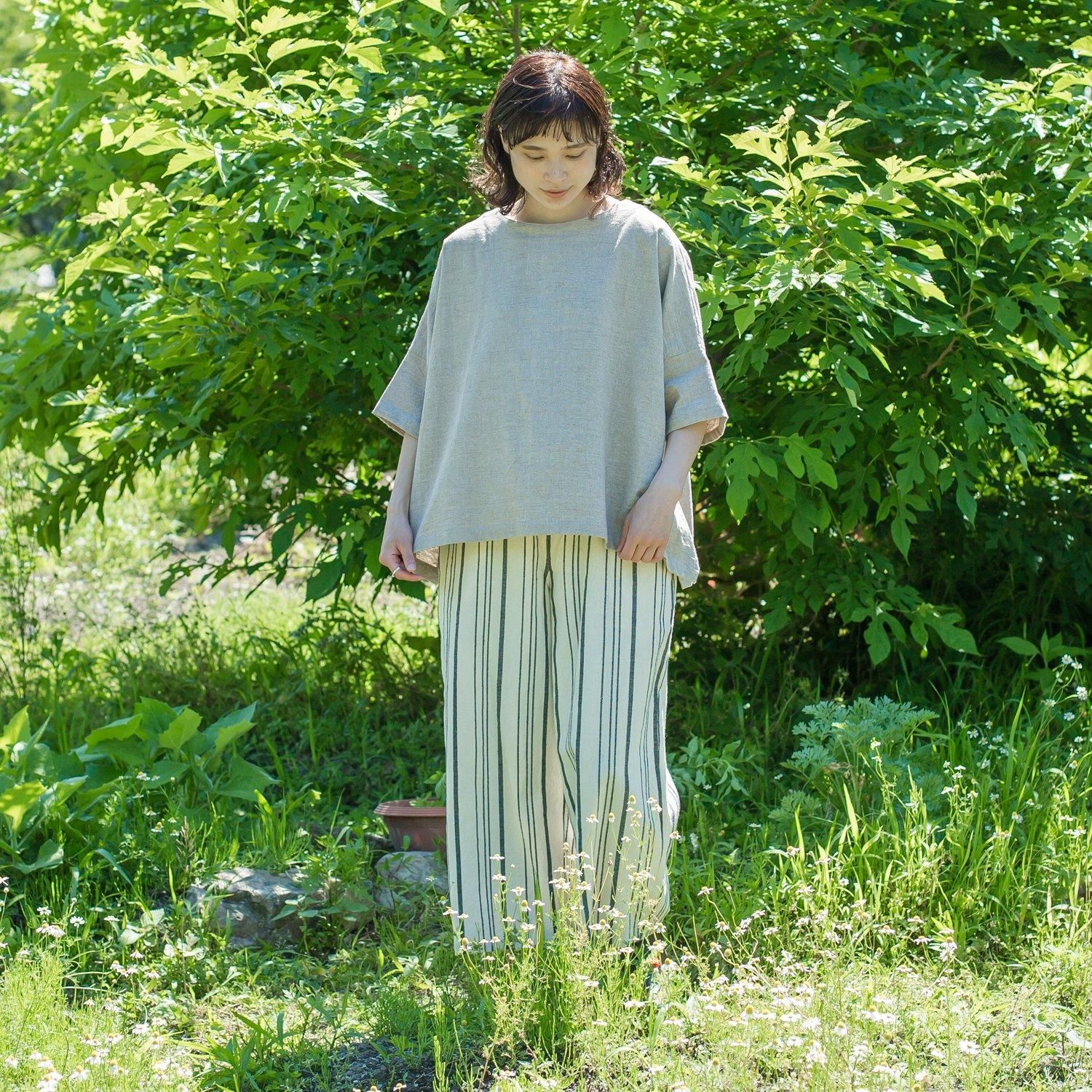 むむ PTM 手織リラックスプルオーバー - 【シサム工房 公式