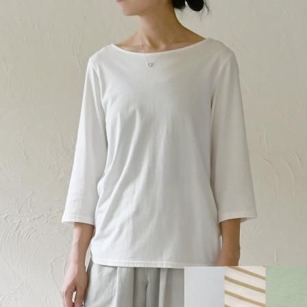さむがりさん専用briefing OCボートネックトップ - 【シサム工房 公式OnlineStore】FAIR