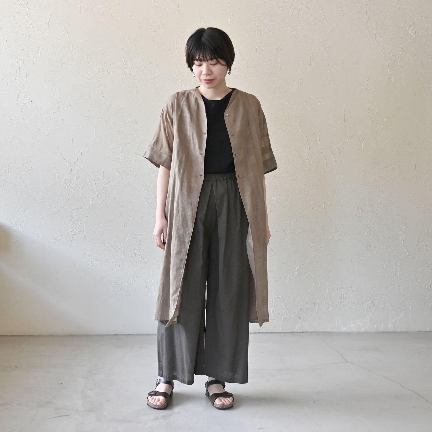CH OCシアーチェックヒラリワンピース - 【シサム工房 公式