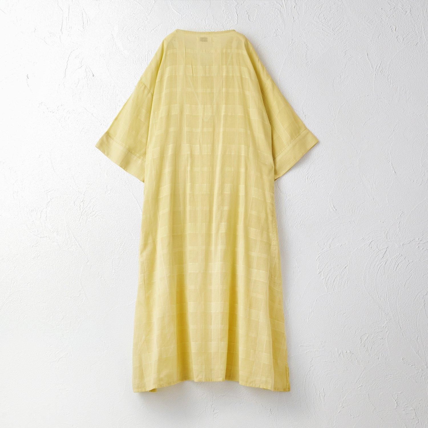 sheller シェリエ　チェックワンピース シェリエ sheller クラシカルジャケットドレス チェック