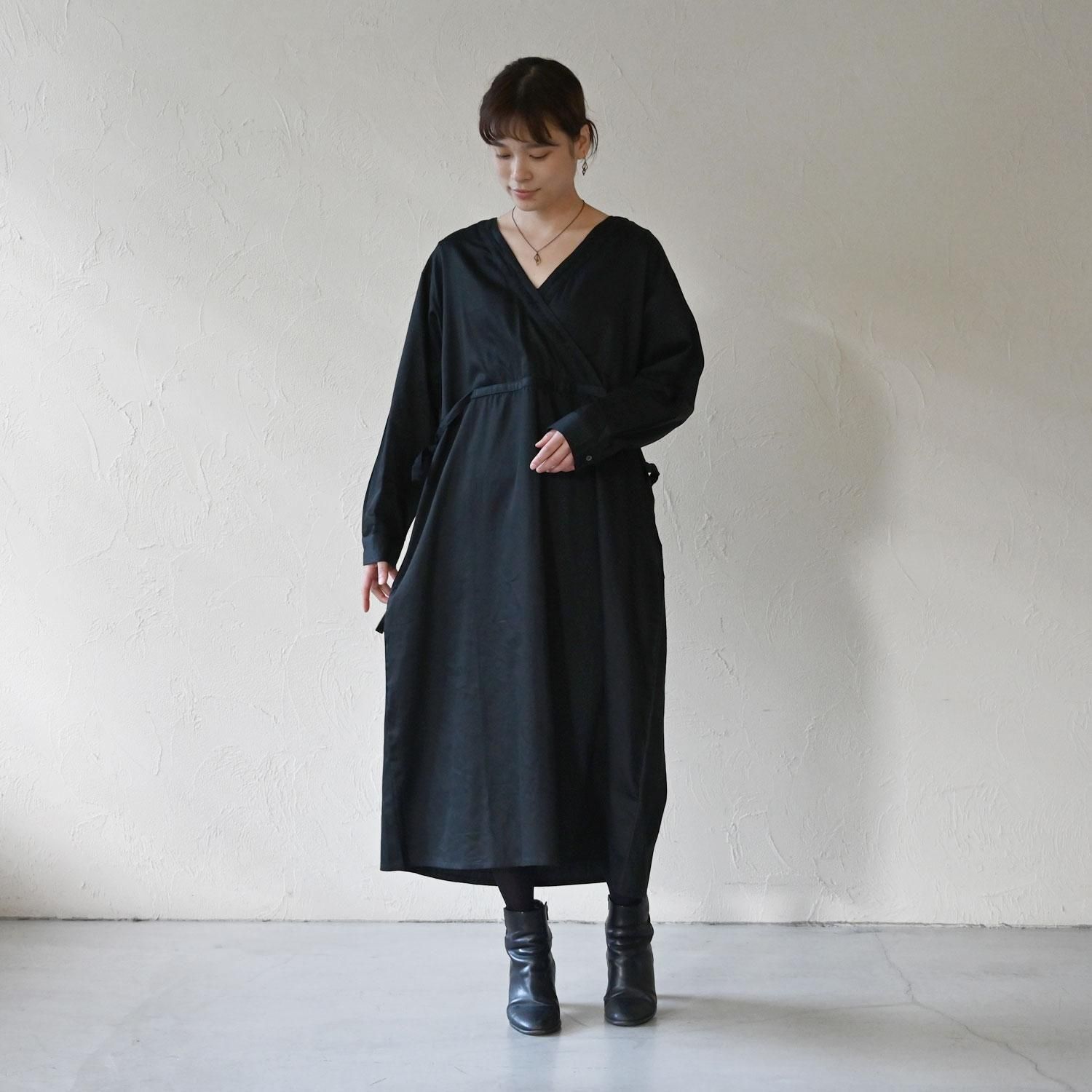 サテンウエストリボンワンピース - 【シサム工房 公式OnlineStore