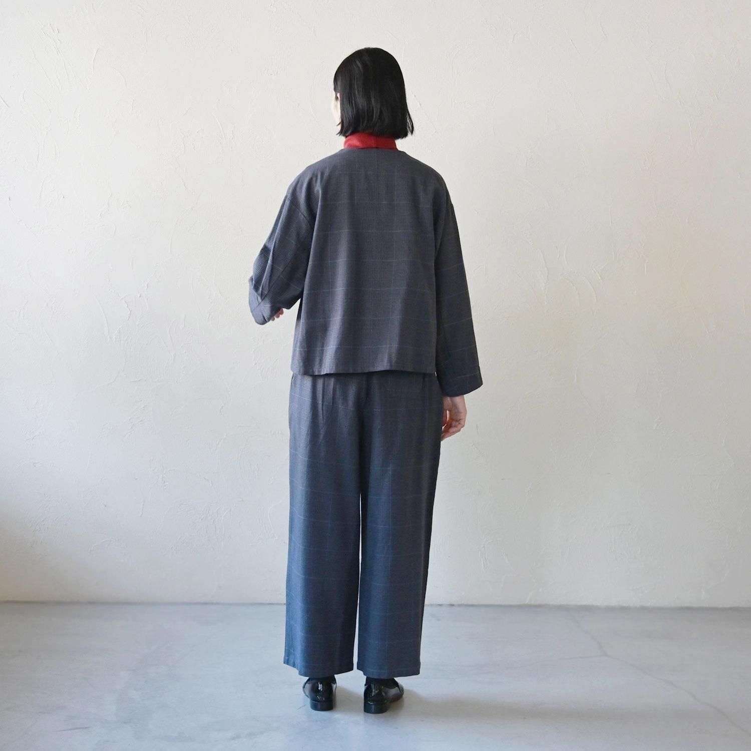 グレンチェックダブルタックパンツ - 【シサム工房 公式OnlineStore