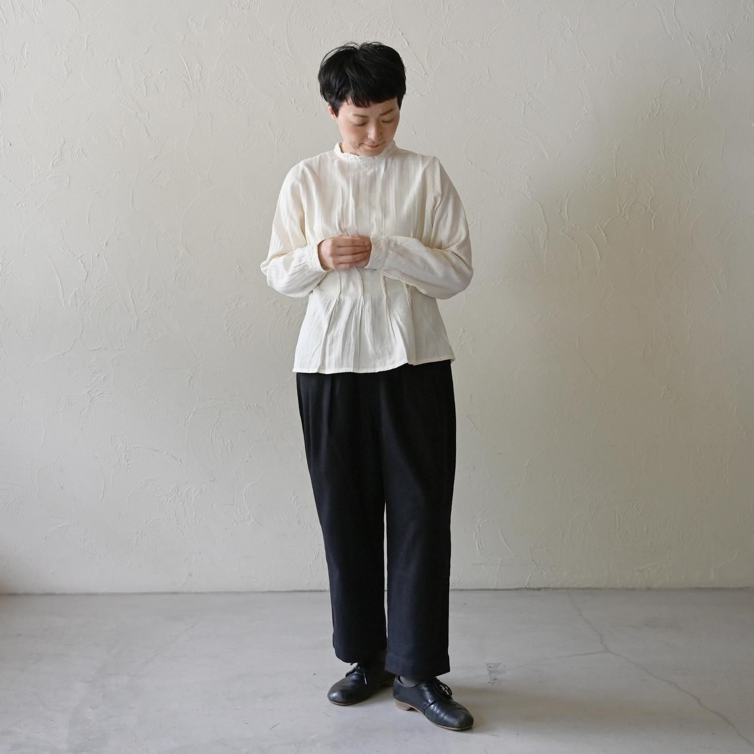 OCスラブヘリンボンフラップパンツ - 【シサム工房 公式OnlineStore