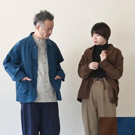 sisam 手織りひとつボタンジャケット MH 手織トグルボタンショートコート - 【シサム工房 公式