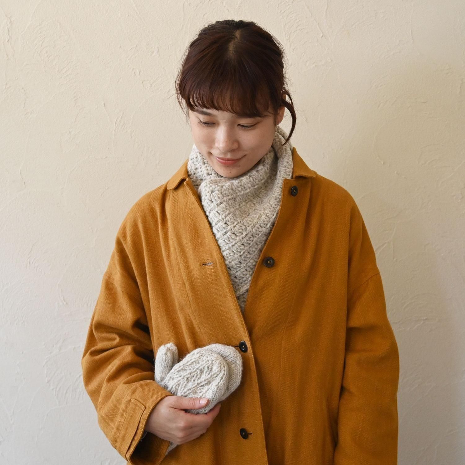 ボタン2wayマフラー - 【シサム工房 公式OnlineStore】FAIR TRADE LIFE