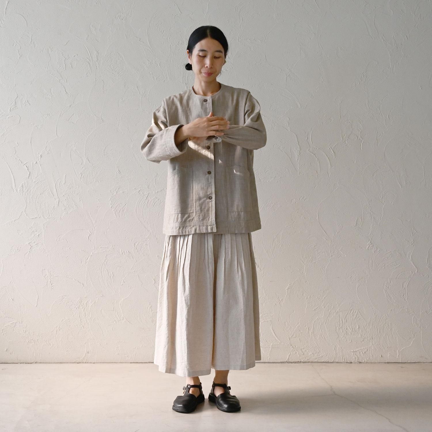 HCピンタックスカート - 【シサム工房 公式OnlineStore】FAIR TRADE